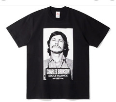 Charles Bronson Youth Attack! Hard 1997 Core Black Graphic Crew Neck T-Shirt XL