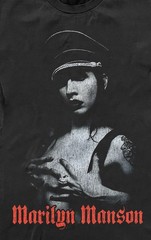 2001 Marilyn Manson Classic T-Shirt Black XL