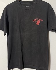 Deathwish Reaper Skateboard T Shirt Black Red Graphic Medium 20×28