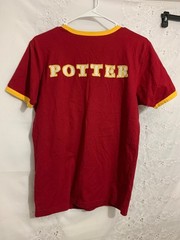 Universal Studios Harry Potter Gryffindor 07 Potter Jersey T-Shirt Size M EUC