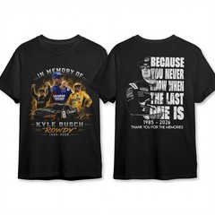 Kyle Busch #8 Memorial Shirt Racing Legend Tribute Fan Tee Unisex
