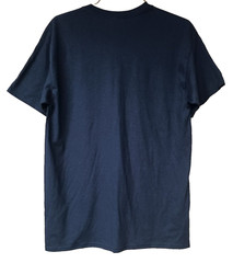 Gildan Ultra Cotton Navy Dark Blue Short Sleeve T Shirt Men’s Large New