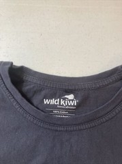 Wild Kiwi Forever Adventure Dark Gray T-Shirt Men’s Size Large