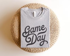 Game Day Comfort Tee Shirt Fan Apparel Soft Relaxed Fit