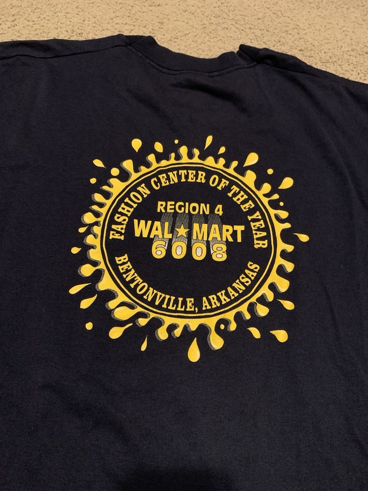 Vintage Walmart T-Shirt XL Bentonville Arkansas Size XL 1996