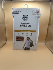 Pair of Thieves Men’s Classic tee Crewneck Tees 3pk White Medium New in Package