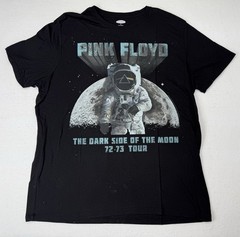 Old Navy Pink Floyd Dark Side of the Moon 72-73 Tour Graphic Tee Black Size XL