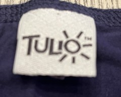 Tulio Tank Top Muscle Sexy Clubwear Sz. Med. Navy Blue