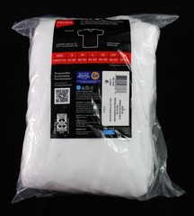 Hanes Men’s Soft Breathable 10 Pack V Necks BM7 White Large NWT