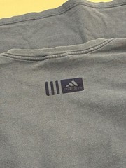 Vintage 90s Adidas Mens Large Spell Out Phys Ed T-Shirt Blue