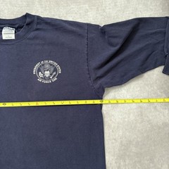 Vintage Air Force One Shirt Mens XL USA Long Sleeve Military