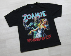 Rob Zombie T-Shirt Men’s (L) Super Monster Sex Action 2012 Tour Band Rock