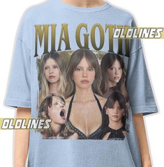 Mia Goth Bootleg Shirt Vintage Style Fan