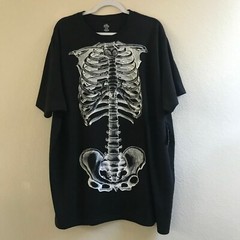 Way To Celebrate Mens Black Anatomy101 Short Sleeve Graphic Shirt Sz 3XL(54-56)
