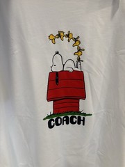 NWT Limited Coach x peanuts Snoopy T-shirt Men 5772 $178 Size L