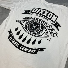 Dixxon Flannel Live Fast Fear Nothing Tee T-Shirt Size L White Long Sleeve