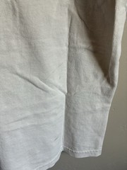 Quiksilver Men’s White Graphic Logo Tee S Cotton Jersey Crew Neck Short Sleeve