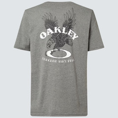 Oakley Mens SI Freedom ISNT Free Tee T-Shirt Athletic Heather Grey 2XLarge New