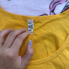 Men’s Los Angeles apparel yellow muscle tank top M