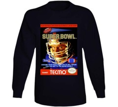 Tecmo Super Bowl Nes Video Game Cover T Shirt