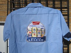 new COORS light DICKIES uniform Workshirt Shirt Beer Delivery Brewery Patch work