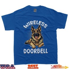 German Shepherd Dog Breed Wireless Doorbell T-Shirt