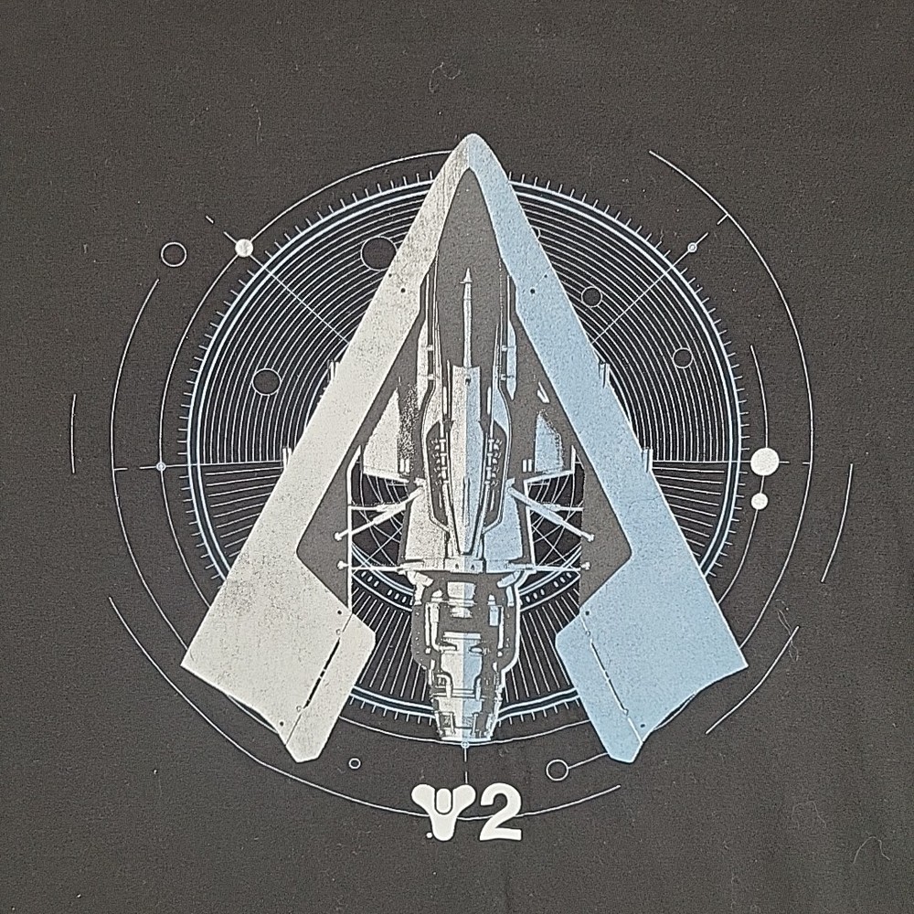 Destiny 2 Nolook Exclusive T-Shirt Adult Medium Black Gamer Bungie Loot Wear