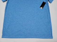 Adidas Men’s Tech Tee Short Sleeve Sports -Running Training Shirt Blue Crew