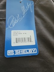 Ford Shelby GT Tee Shirt Men’s Size L Gray Graphic Print 2 Sided New