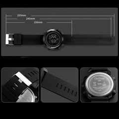 SNE Digital Watch Sports Waterproof Military Back Light Small Watch for Men B…