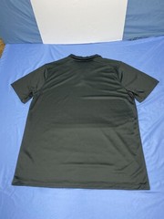 Nike Dri-Fit Golf Shirt / Standard Fit / Black And Gray / Size Large