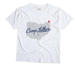 Camp Luther Ohio OH T-Shirt MAP