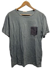 Marine Layer Men’s Sz M/L Blue Striped Round Neck Cotton/Polyester/Rayon T-Shirt