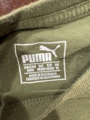 PUMA LOT OF 6 PRE-OWNED T-SHIRTS FOR MEN SIZE MEDIUM & LARGE