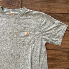 Carhartt K87 Original Fit Pocket T-Shirt Gray Heather Men’s Medium
