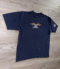 Vintage Billabong Flame Logo T-Shirt Mens (L) Skate Surf Streetwear Y2K USA