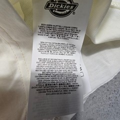 Dickies Workwear SHIRT Mens 2XL XXL White Casual America Eagle Distressed NWT