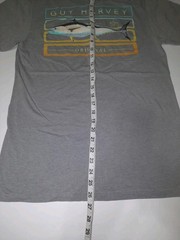 Guy Harvey Yellowfin Tuna Fishing T‑Shirt Men’s Medium Gray Graphic Ocean Tee