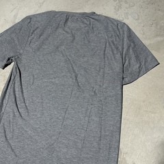 FLX Men’s SZ Medium Stretch Crewneck Urban Commuter Shirt Grey Soft Wicking