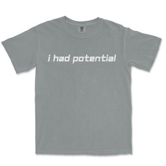 I Had Potential Shirt Funny T-Shirts Men Graphic Shirt Funny Shirt For Men