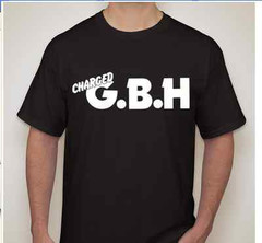 CHARGED GBH Punk rock hardcore thrash band T shirt tee Music