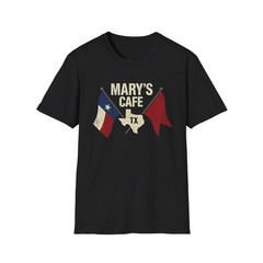 Mary’s Cafe Logo T-Shirt, TV Show Landman Inspired, As worn by T.L. Norris