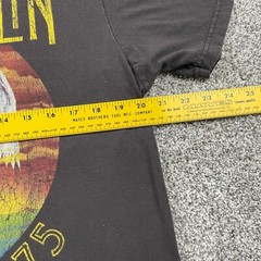 Led Zeppelin Shirt Men Large Bay Island 1975 US Tour Short Sleeve 2010 Rock Band