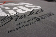 OUTRANK “ALL GAS” ULTRA HEAVY WEIGHT OVERSIZED SNEAKER T-SHIRT Cement Grey
