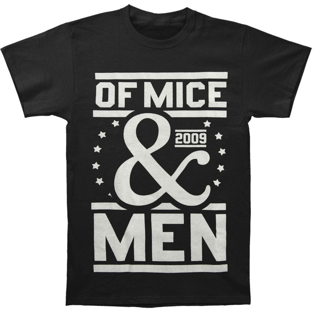 Men’s Of Mice & Men Centennial T-shirt X-Large Black