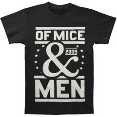 Men’s Of Mice & Men Centennial T-shirt X-Large Black
