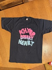 Vintage 90s Achy Breaky Heart T Shirt L Screen Stars Best USA Single Stitch