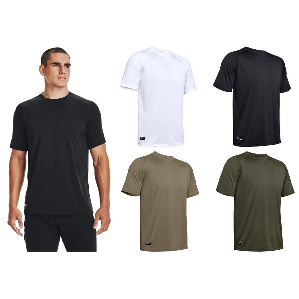 Under Armour 1005684 UA Tactical Tech Short Sleeve T-Shirt Athletic Training Tee