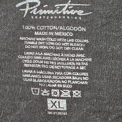 Primitive Men Shirt XL Black Graphic Print Naruto Kakashi Anime Streetwear Logo