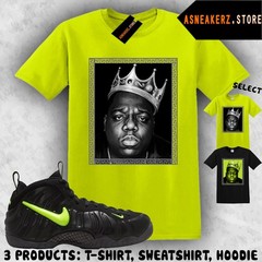 Tee Shirt Matching Foamposite Pro Voltage 2026 Match Sneaker IMO Biggie T-Shirt